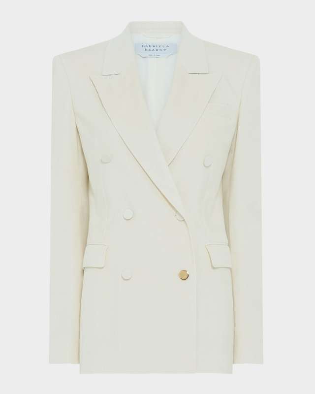 Gavin Double-Breasted Corduroy Blazer